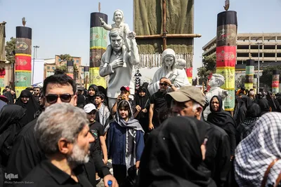 مراسم آیینی جاماندگان اربعین حسینی۲