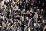 اقامه نماز باران در گلستان شهدای اصفهان