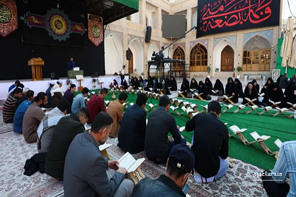 العراق: أنشطة قرآنية متواصلة داخل الصحن العسكري الشريف
