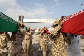 بازگشت پیکر‌های ۲۲ شهید دفاع مقدس به وطن