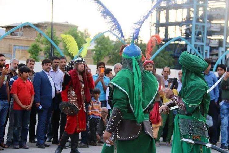اجرای بزرگترین تعزیه میدانی در شیراز با موضوع شهادت حضرت قاسم(ع)