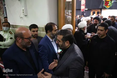 مجلس ترحیم آیت‌الله محمدعلی ناصری(ره) در مسجد ارگ