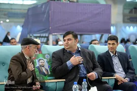 حسین رضا زاده عضو شورای شهر تهران در	اولین روز از رقابتهای مسابقات بین المللی قرآن کریم