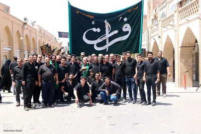 مراسم سنتی 13 محرم در مسجد ملااسماعیل یزد‎