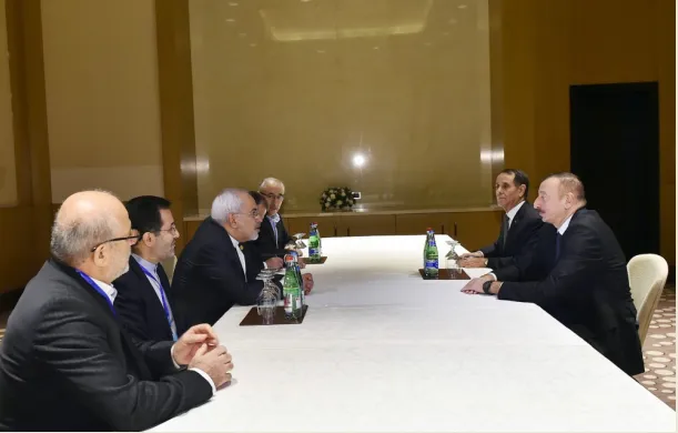 İlham Əliyev İranın xarici işlər nazirini qəbul edib