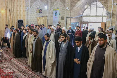 مراسم عمامه‌گذاری طلاب حوزه‌ علمیه استان مرکزی - اراک/عکاس:طاها نظیری