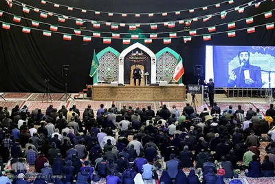 مراسم سوگواری شب بزرگداشت شهادت حضرت احمدبن موسی الکاظم علیهماالسلام