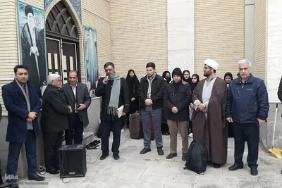 اعزام کاروان راهیان نور دانشجویی و طلاب شهرستان اهر به مناطق عملیاتی جنوب کشور