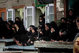 عزاداری ماه محرم در کشمیر هندوستان