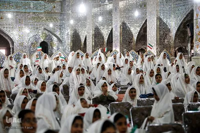 جشن تکلیف دانش آموزان دختر مدارس شیراز