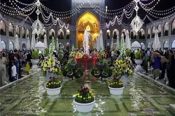 حرم امام رضا(ع) میں یوم ولادت حضرت معصومہ(س) کی مناسبت سے جشن کا انعقاد