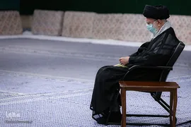 آخرین شب عزاداری حضرت اباعبدالله الحسین (ع) با حضور رهبر انقلاب اسلامی در حسینیه امام خمینی (ره)
