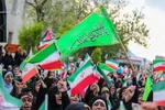 اجتماع مردم شیراز در حمایت از عملیات سپاه علیه رژیم صهیونیستی