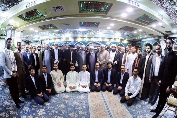 المشاركون في مسابقة العتبات في ضيافة المتولي الشرعي للعتبة الحسينية