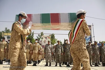 صبحگاه مشترک نیروهای مسلح استان سمنان با حضور امیر سرتیپ احمدرضا پوردستان، رئیس مرکز مطالعات راهبردی ارتش جمهوری اسلامی ایران