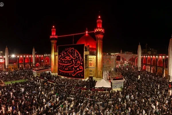 جموع مليونية تتوافد إلى مرقد الإمام علي (ع) ليلة شهادته الأليمة + صور