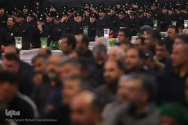 آیین سنتی اذن عزا در حرم مطهر رضوی