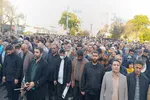خروش مردم ساری در محکومیت گروه‌های اغتشاشگر و تروریست‌