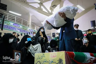 استقبال از  پیکر شهید "منتجبی" پس از ۳۸ سال - زنجان