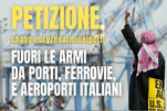 Interrompiamo il transito di armi dai porti italiani