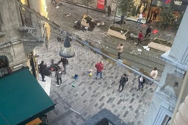 Beyoğlu'nda patlama meydana geldi