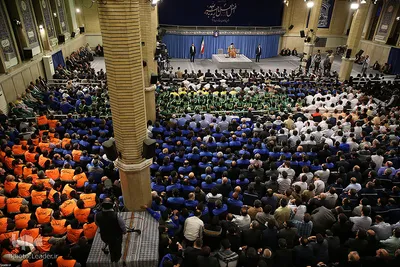 دیدار جمعی از کارگران سراسر کشور با رهبر انقلاب
