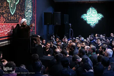 مراسم عزاداری شب شهادت امام رضا(ع)