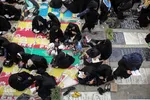مراسم قرائت دعاي پرفيض عرفه در امامزاده علي بن جعفر صادق(ع) سمنان
