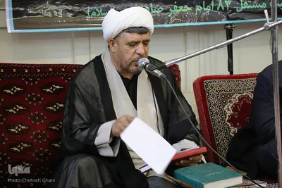 مراسم چهلمین روز شهادت جهادگر انقلابی و خادم قرآنی حجت‌الاسلام سید مهدی تقوی