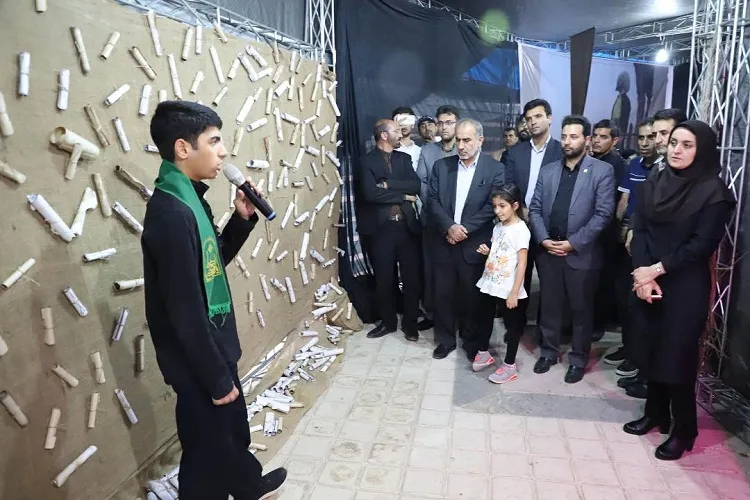 «قافله عشق» دانش‌آموزان شیرازی برپا شد