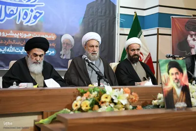 مراسم اختتامیه ششمین همایش «حوزه انقلابی حوزه منتظر» در حرم شاهچراغ(ع)