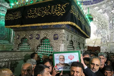 تشییع پیکر سرلشکر شهید مجید خادمی و ۵ تن از شهدای اقتدار در شیراز
