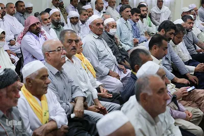 دیدار صمیمی سرپرست حجاج ایرانی با زائران کشورمان در مکه مکرمه