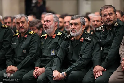 دیدار مجمع عالی فرماندهان سپاه با رهبر انقلاب