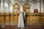 مراسم بیست و چهارمین دوره ازدواج دانشجویی در حرم رضوی
