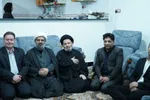 دیدار با خانواده ۳ شهید جنگ رمضان در پلدختر