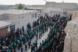 حسینیه ایران؛ آیین سنتی «زار خاک» در روستای قورتان