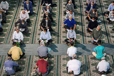 مراسم جز خوانی در حرم حضرت عبدالعظیم حسنی