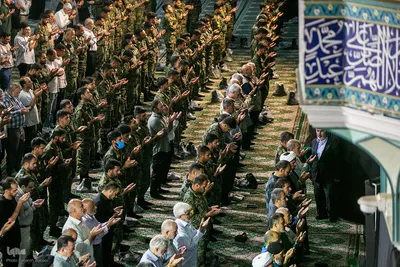 نماز عیدقربان در حرم حضرت عبدالعظیم حسنی(ع)