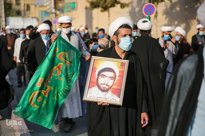 مراسم عزاداری سومین روز شهادت اباعبدالله الحسین(ع) در شیراز