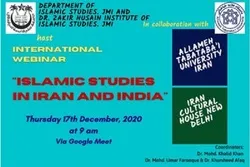 Webinar to Discuss ‘Islamic Studies in Iran and India’