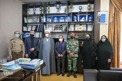 دیدار رئیس جهاد دانشگاهی استان با ارشد عقیدتی سیاسی‌ ارتش در منطقه فارس‎‎
