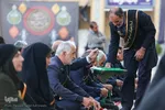 آئین سفره صلوات و محفل انس با شهدای حرم مطهر حضرت شاهچراغ(ع)