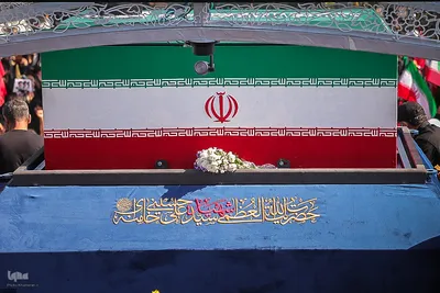 تشییع پیکر رهبر شهید در تهران