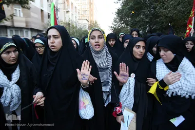 تجدید بیعت دسته‌های عزاداری دانشجویی با رهبر معظم انقلاب