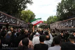 تشییع پیکر بسیجی شهید «امیر حسین‌پور» در تبریز‎