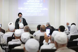 دیدار صمیمی سرپرست حجاج ایرانی با زائران کشورمان در مکه مکرمه