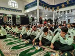 مراسم چهلم شهید مدافع امنیت شهید علی میرزایی در ملایر