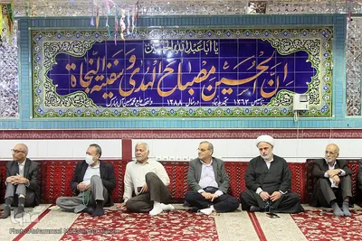 آرزوی انتظار در حسینیه شهید «آل‌ مبارک» اهواز