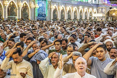 نماز عید سعید قربان در حرم اباالفضل العباس (ع)